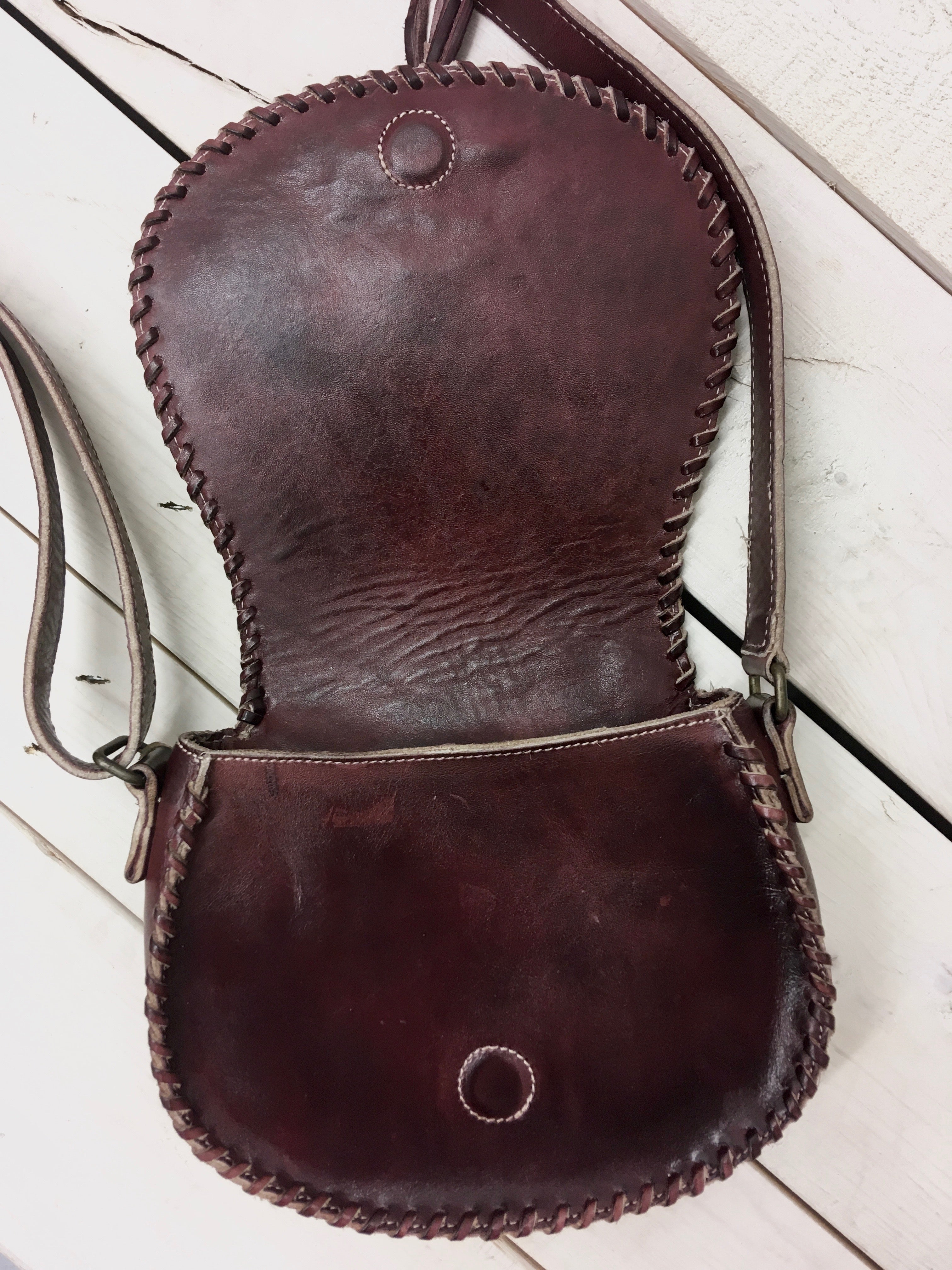 Genuine Leather, Flap Purse